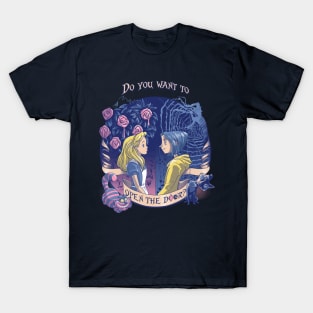 Coraline & Alice "Open the door" T-Shirt